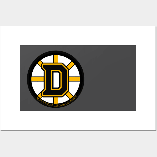 DW Boston Pride Bruins Wall Art by adorkabledustinwood